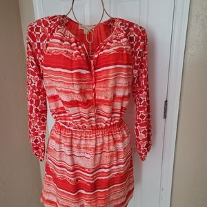 Michael Kors Size 6 Ladies Orange Summer dress